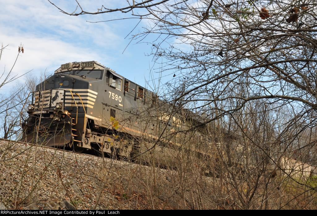 Tied down grain train